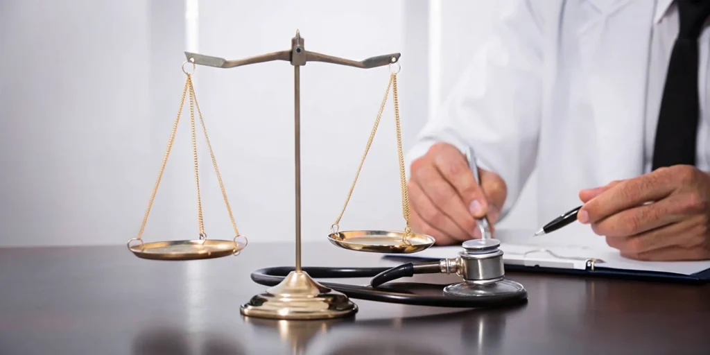 Doctor reviewing records for an independent medical opinion VA cost guide